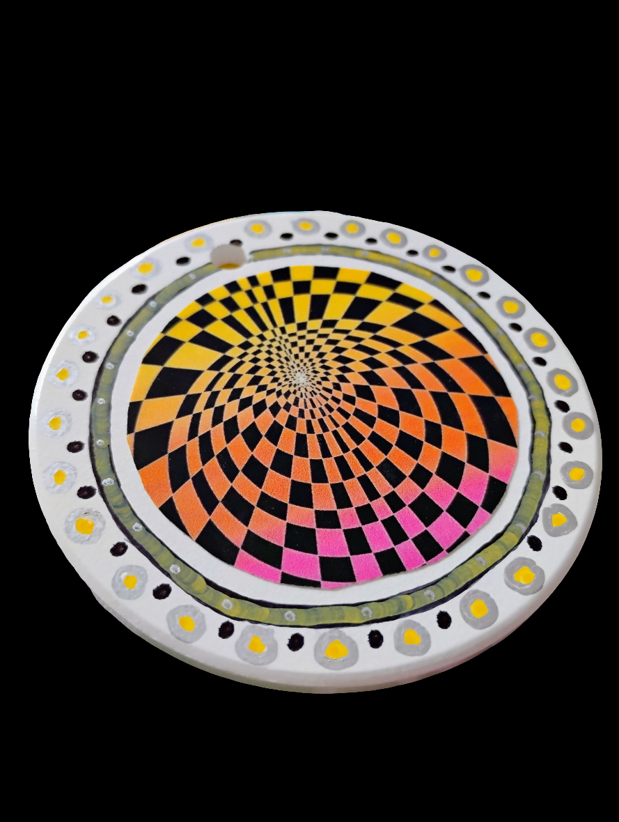 Checkered Trip Ornament