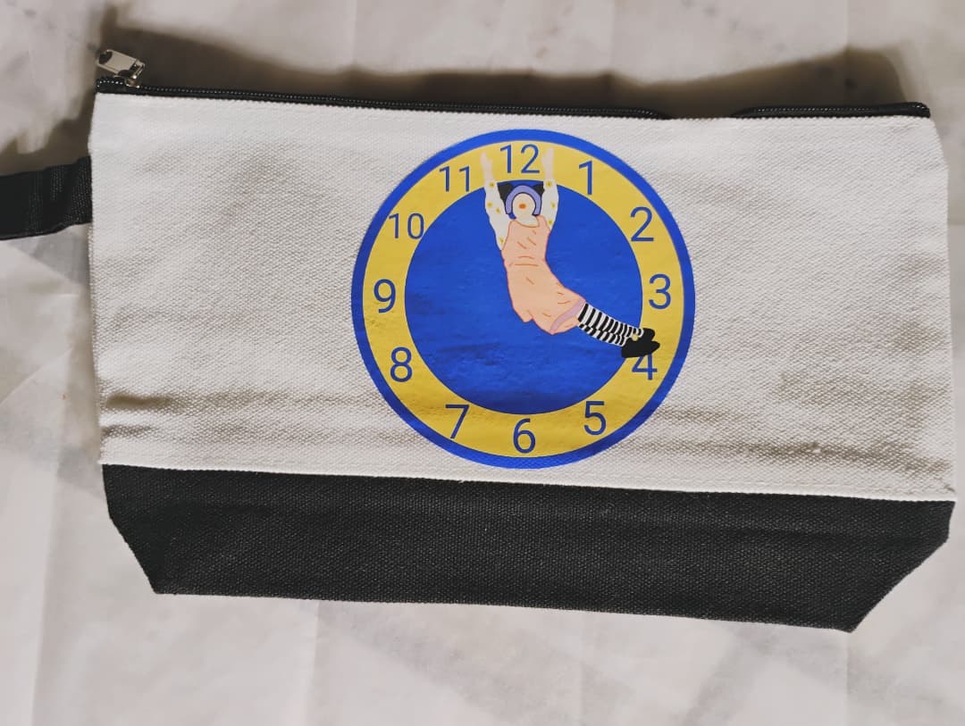 Around the Clock Zipper Pouch