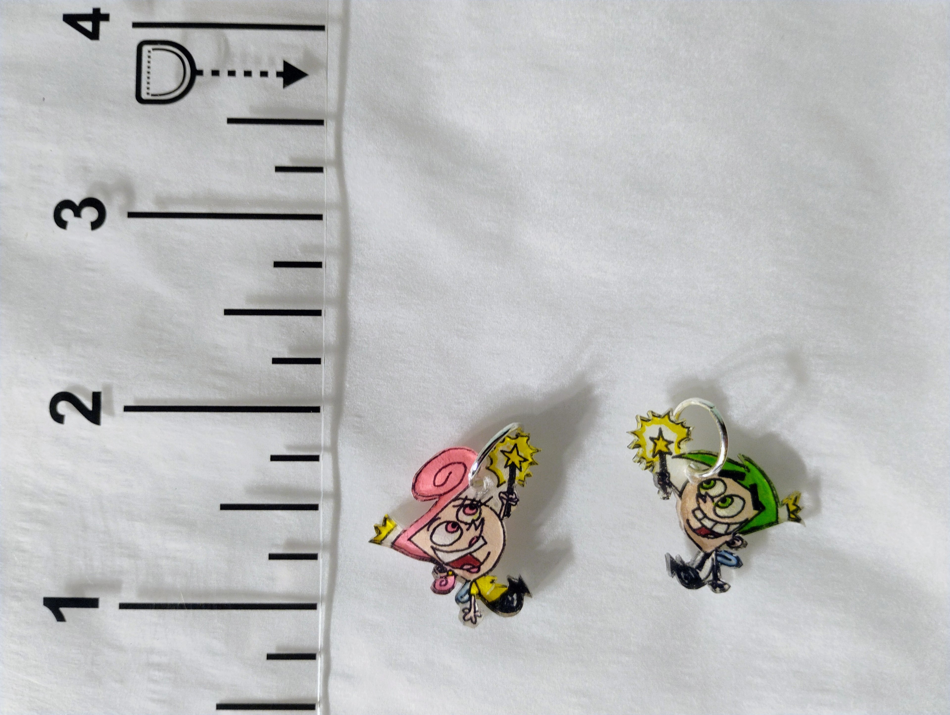 Cosmo and Wanda Charms